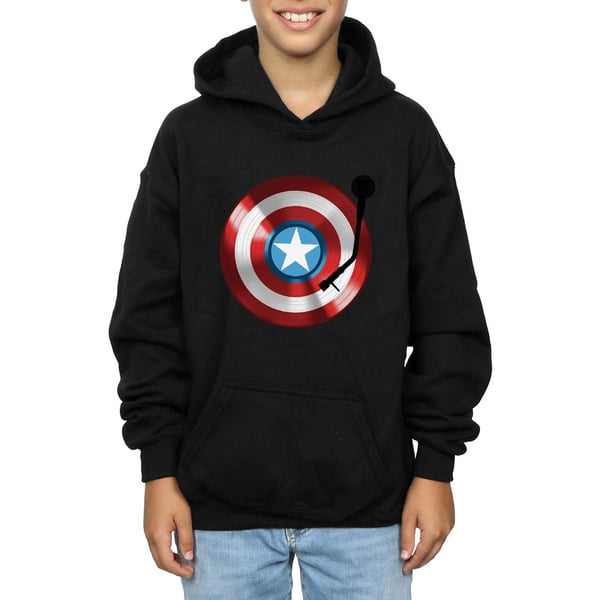 Marvel Boys Captain America Turntable Hoodie