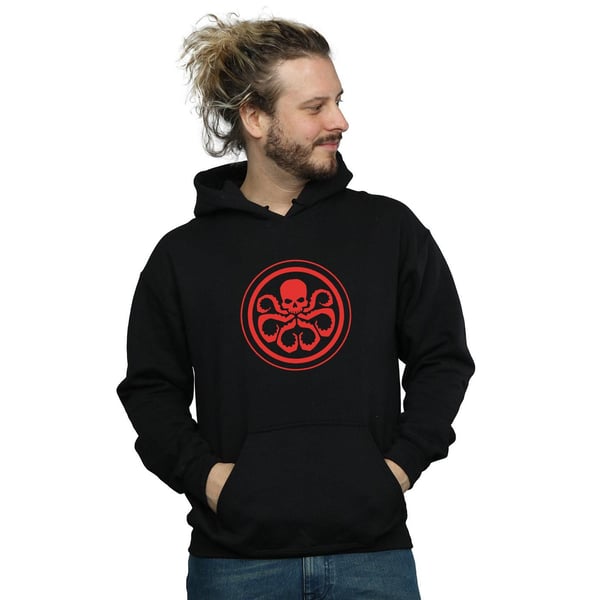 Marvel Mens Hydra Logo Hoodie