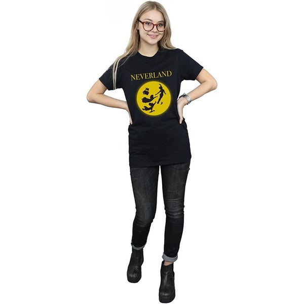 Peter Pan Womens/Ladies Moon Cotton T-Shirt