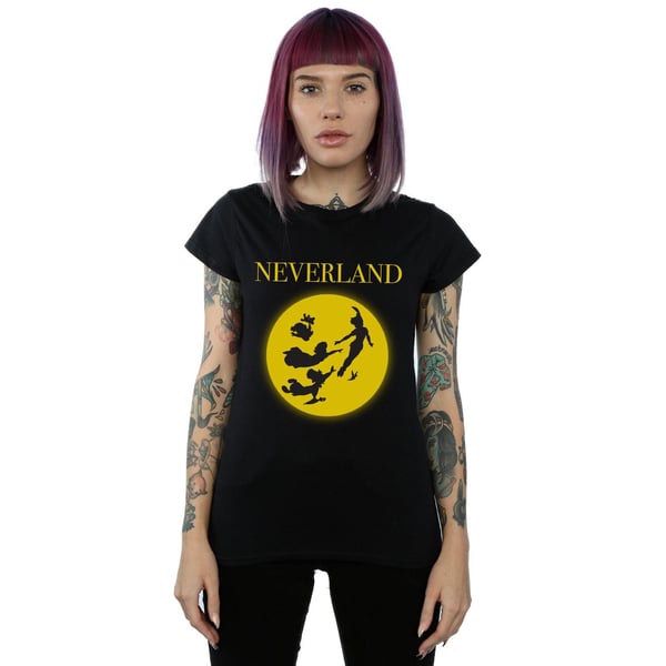 Peter Pan Womens/Ladies Moon Cotton T-Shirt
