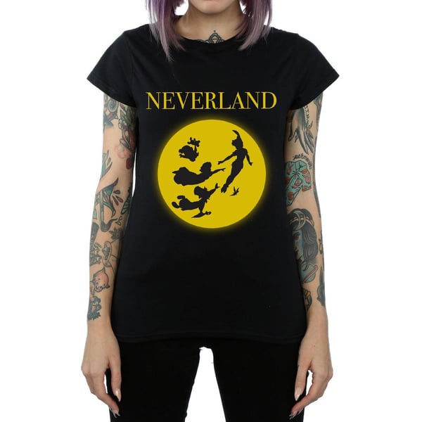 Peter Pan Womens/Ladies Moon Cotton T-Shirt
