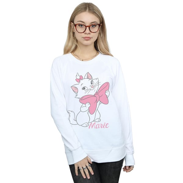 Disney Womens/Ladies Aristocats Marie Bow Sweatshirt