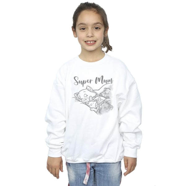 Disney Girls The Aristocats Marie Super Mum Sweatshirt
