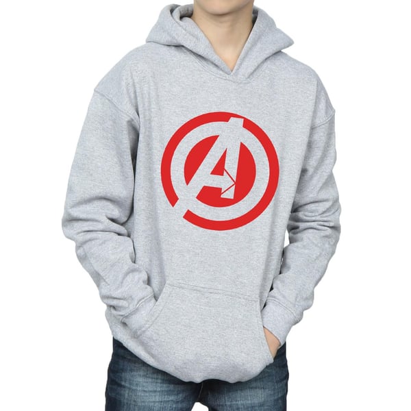 Marvel Pojkar Avengers Assemble Solid A Logotyp Huvtröja
