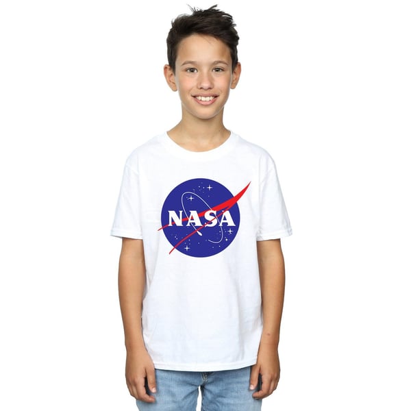 NASA Boys Insignia Logo Cotton T-Shirt