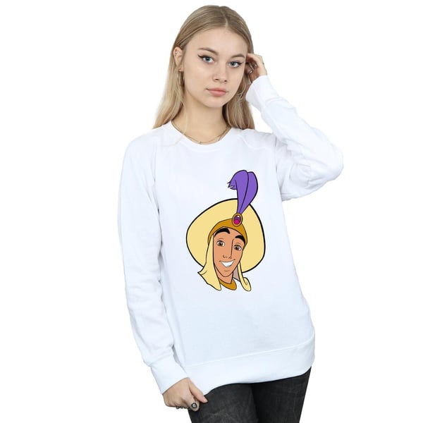 Disney Womens/Ladies Aladdin Prince Ali Face Sweatshirt