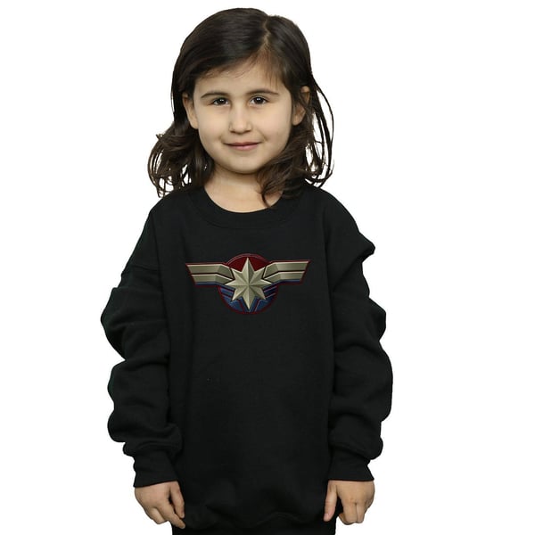 Marvel Girls Captain Marvel -rintatunnuspusero