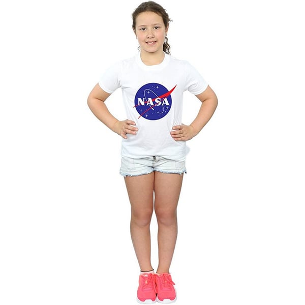 NASA Girls Insignia Logo Cotton T-Shirt