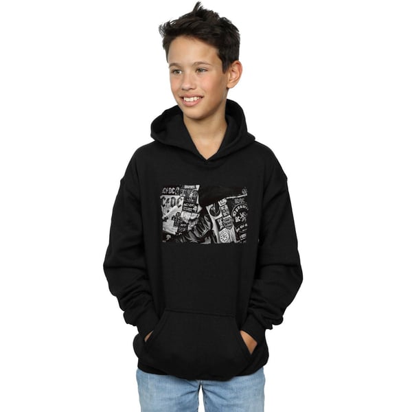 AC/DC Boys Badges And Posters Collection Hoodie