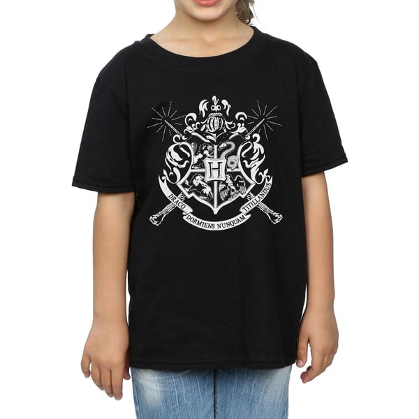 Harry Potter Girls Hogwarts Cotton T-Shirt
