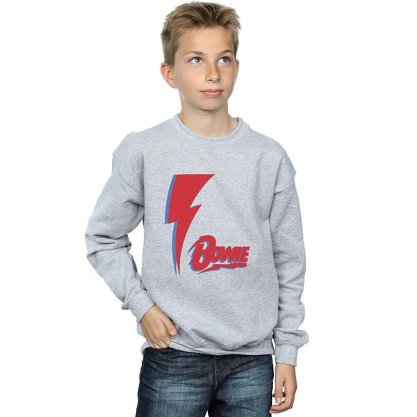 David Bowie Boys Red Bolt Sweatshirt