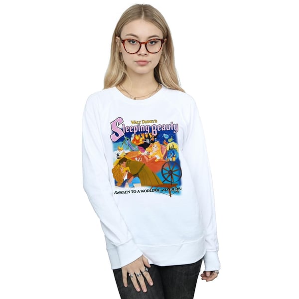 Disney Womens/Ladies Sleeping Beauty Collage Poster Sweatshirt