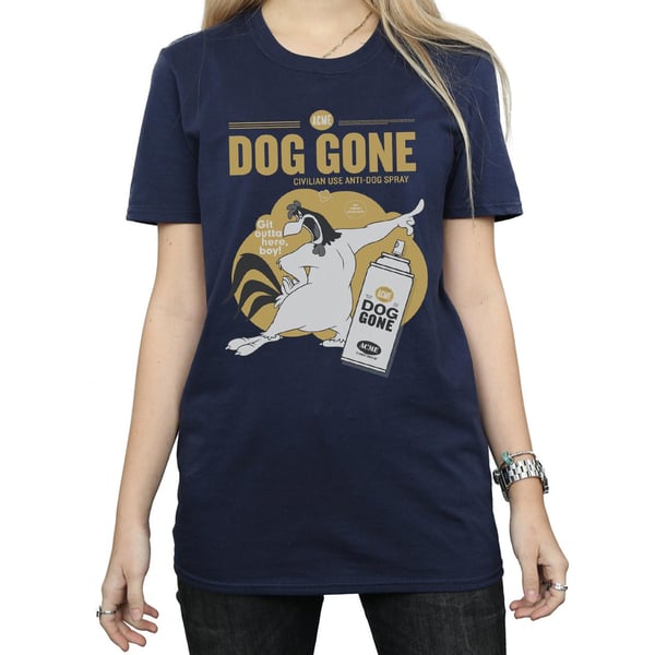 Looney Tunes Womens/Ladies Dog Gone Foghorn Leghorn Cotton Boyfriend T-Shirt