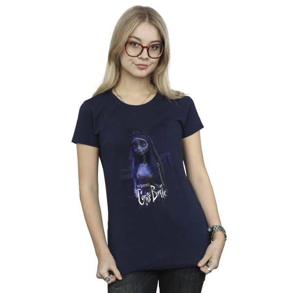 Corpse Bride Womens/Ladies Emily Poster Cotton T-Shirt