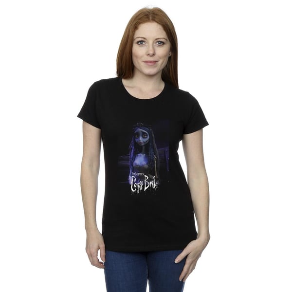 Corpse Bride Womens/Ladies Emily Poster Cotton T-Shirt