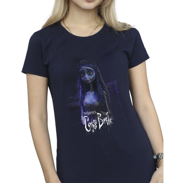 Corpse Bride Womens/Ladies Emily Poster Cotton T-Shirt