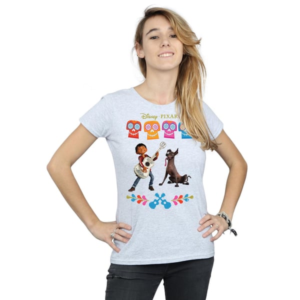 Disney Womens/Ladies Coco Miguel Logo Cotton T-Shirt