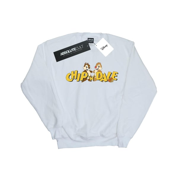 Disney Womens/Ladies Chip And Dale Character Logo Sweatshirt