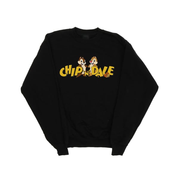 Disney Womens/Ladies Chip And Dale Character Logo Sweatshirt