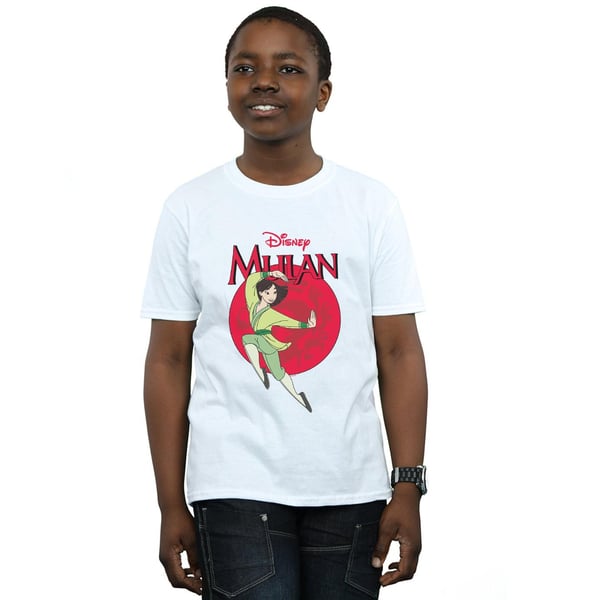 Disney Boys Mulan Dragon Circle T-Shirt