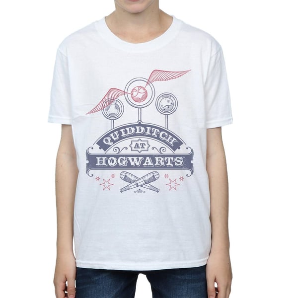 Harry Potter Boys Quidditch At Hogwarts Cotton T-Shirt