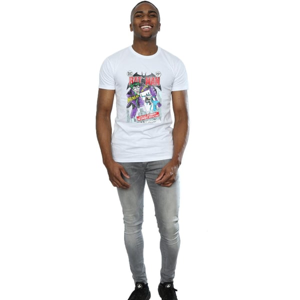 DC Comics Mens Batman Joker Playing Card Cover T-Shirt