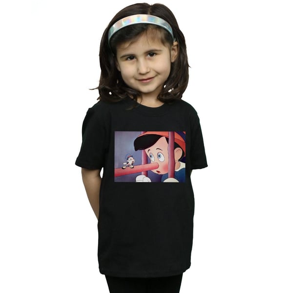 Disney Girls Pinocchio Nose Still Cotton T-Shirt