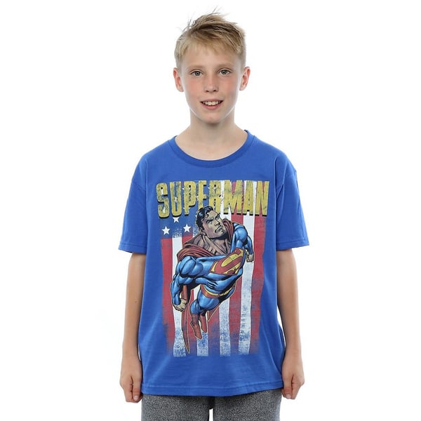 Superman Boys Flight Cotton T-Shirt