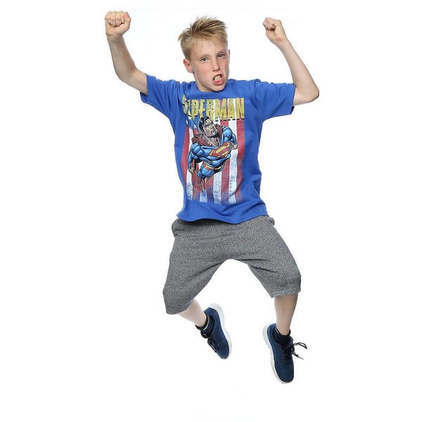 Superman Boys Flight Cotton T-Shirt