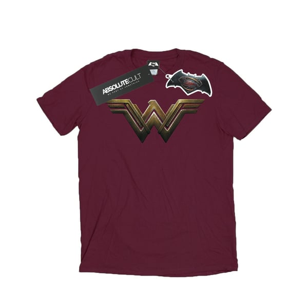 DC Comics Dam/Kvinnor Wonder Woman Logotyp Bomull Boyfriend T-Shirt
