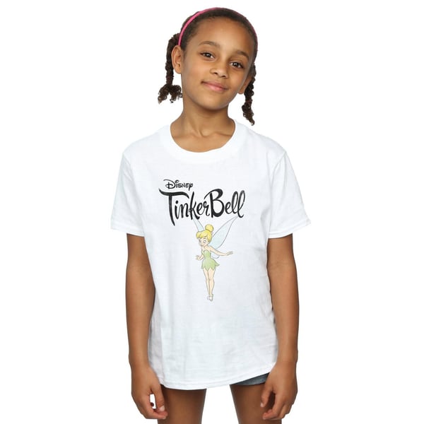 Disney Girls Tinker Bell Flying Tink Cotton T-Shirt