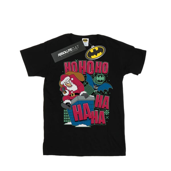 DC Comics Mens Batman And Joker Ha Ha Ha Ho Ho Ho T-Shirt