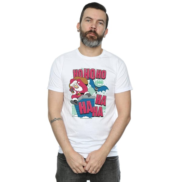 DC Comics Mens Batman And Joker Ha Ha Ha Ho Ho Ho T-Shirt