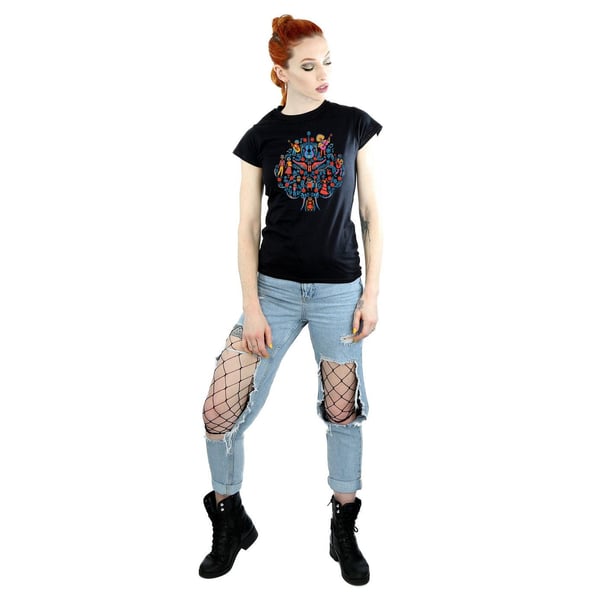 Disney Womens/Ladies Coco Tree Pattern Cotton T-Shirt