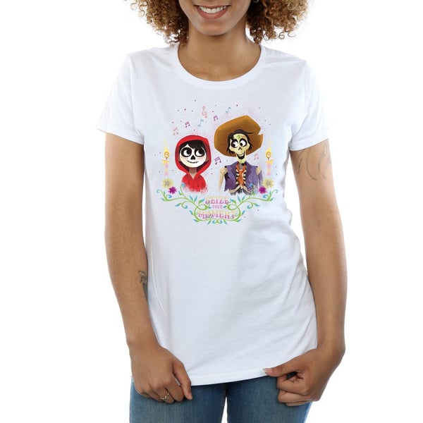 Disney Womens/Ladies Coco Miguel And Hector Cotton T-Shirt