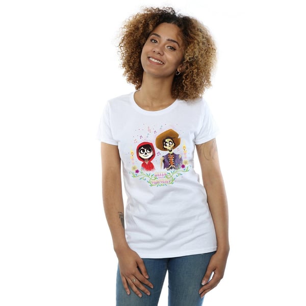 Disney Womens/Ladies Coco Miguel And Hector Cotton T-Shirt