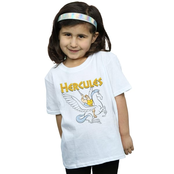 Disney Girls Hercules With Pegasus Cotton T-Shirt