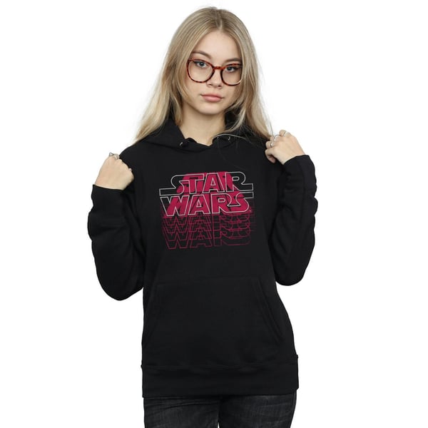 Star Wars Womens/Ladies Blended Logos Hoodie