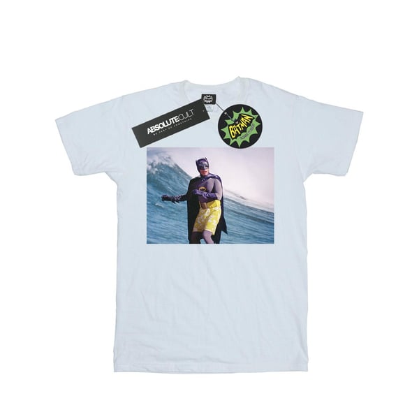 DC Comics Mens Batman TV Series Surfing Still T-Shirt