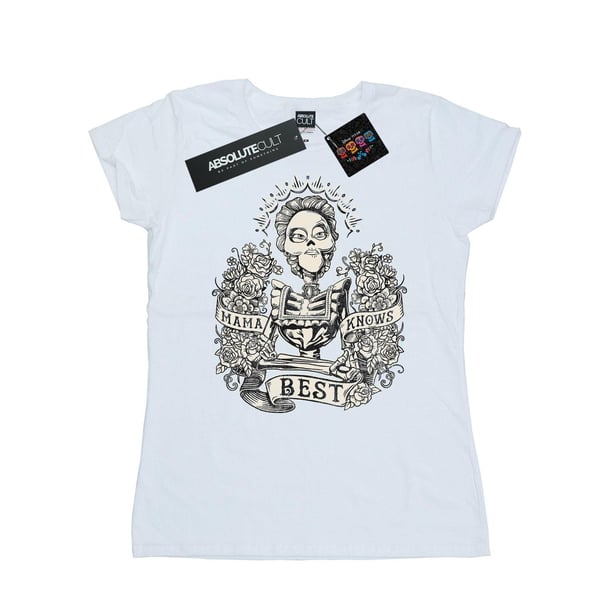 Disney Womens/Ladies Coco Mama Knows Best Cotton T-Shirt