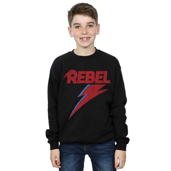 David Bowie Boys Distressed Rebel Sweatshirt