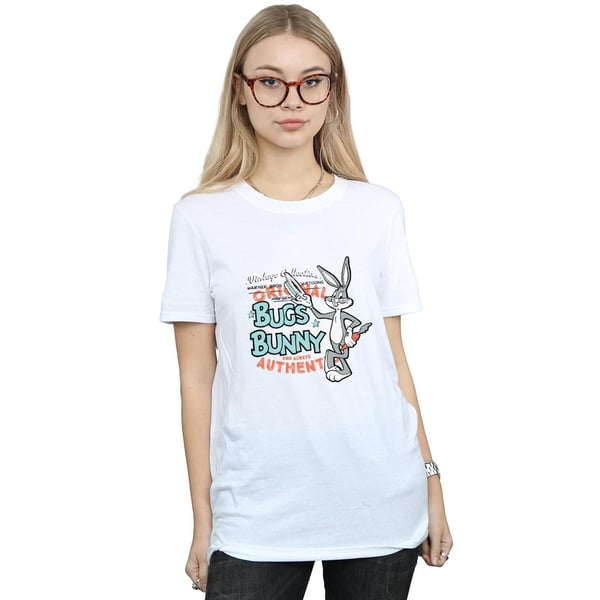 Looney Tunes Womens/Ladies Bugs Bunny Vintage Cotton Boyfriend T-Shirt