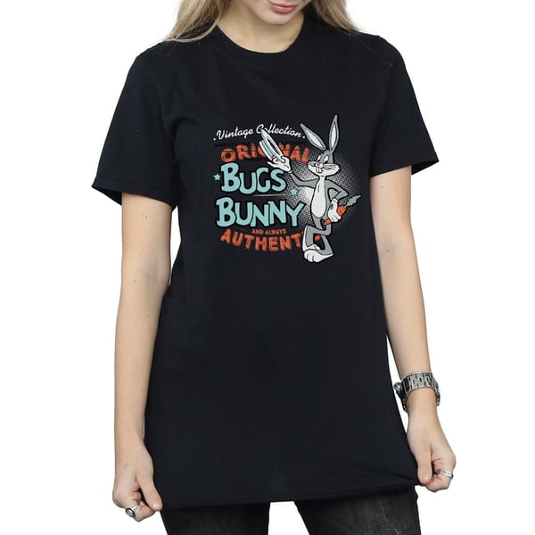 Looney Tunes Womens/Ladies Bugs Bunny Vintage Cotton Boyfriend T-Shirt
