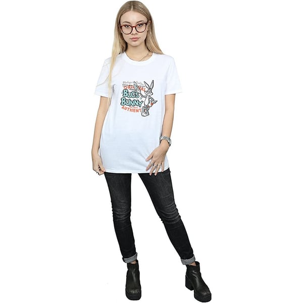 Looney Tunes Womens/Ladies Bugs Bunny Vintage Cotton Boyfriend T-Shirt