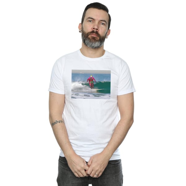 DC Comics Mens Batman TV Series Joker Surfing T-Shirt