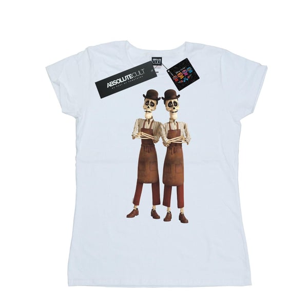 Disney Womens/Ladies Coco Oscar And Felipe Twin Brothers Cotton T-Shirt