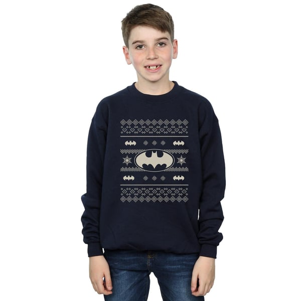 DC Originals Boys Christmas Knit Batman Sweatshirt