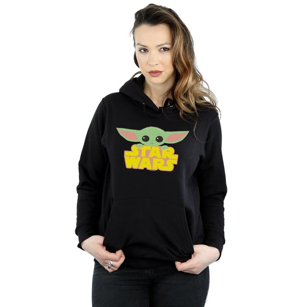 Star Wars Womens/Ladies The Mandalorian The Child And Logo Hoodie