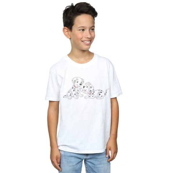 Disney Boys 101 Dalmatians Watercolour Friends T-Shirt
