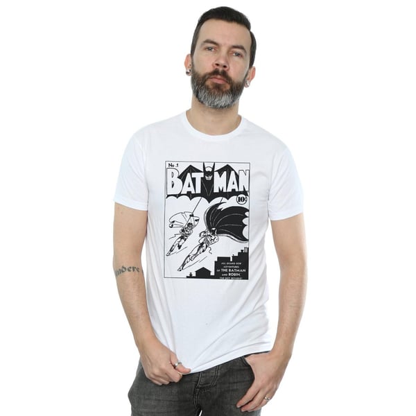 DC Comics Miesten Batman Nro 1 Mono T-paita